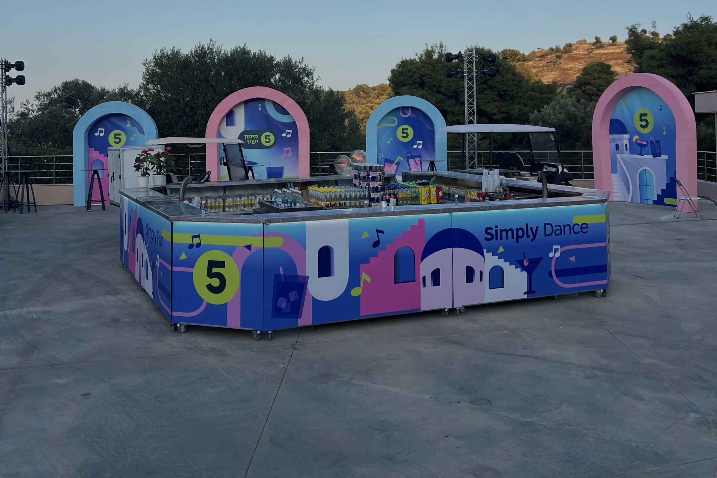 executive bar events - bar island 24 meters